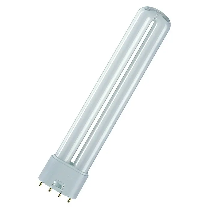 Osram Bombilla de bajo consumo Dulux L  2G11 - 36 W, Blanco cálido - Vista angular