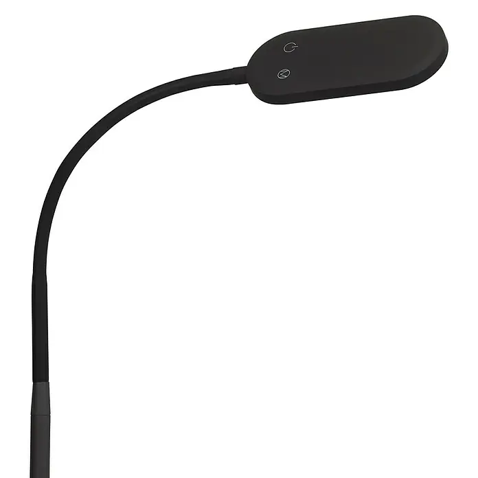 Briloner Podna LED svjetiljka - Visina: 128 cm, Crne boje - Pogled s desne strane