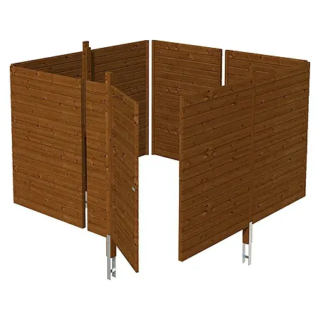 Skan Holz  Carport-Abstellraum C2