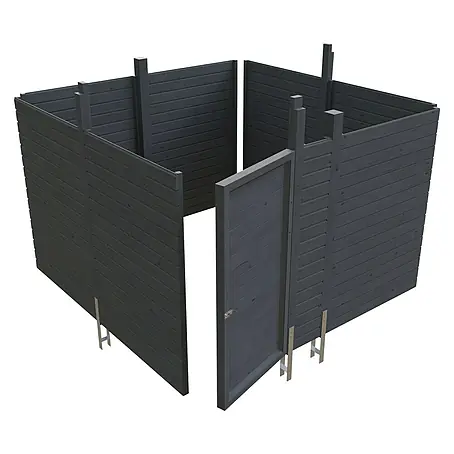Skan Holz  Carport-Abstellraum C2