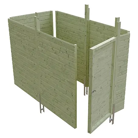 Skan Holz  Carport-Abstellraum C3