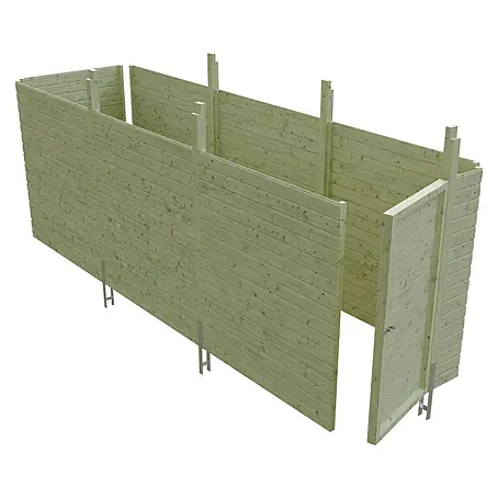 Skan Holz  Carport-Abstellraum C5