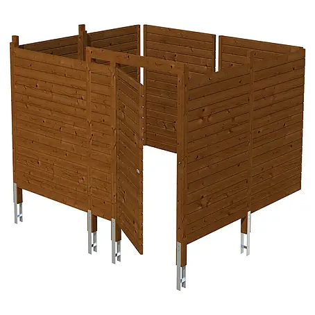 Skan Holz  Carport-Abstellraum C8