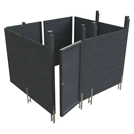 Skan Holz  Carport-Abstellraum C8