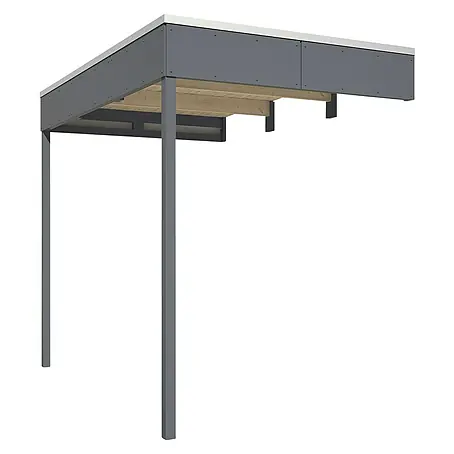 Skan Holz CrossCube Gartenhaus-Anbau Crosscube