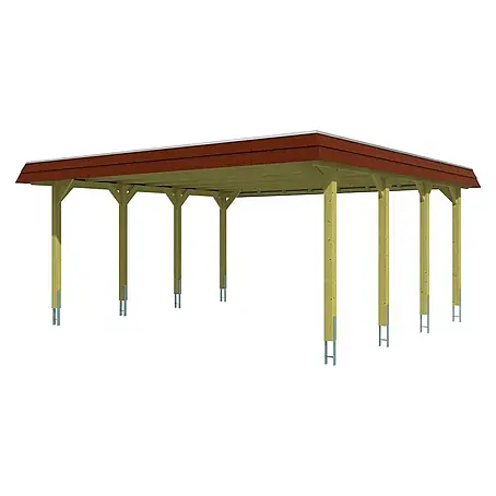 Skan Holz  Doppelcarport Spreewald