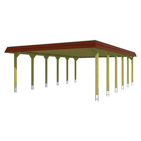 Skan Holz  Doppelcarport Spreewald