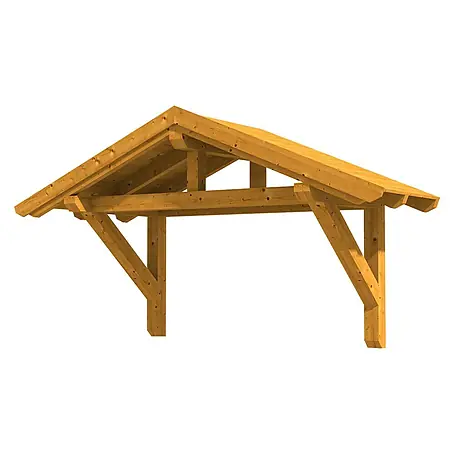 Skan Holz  Vordach Stralsund 1