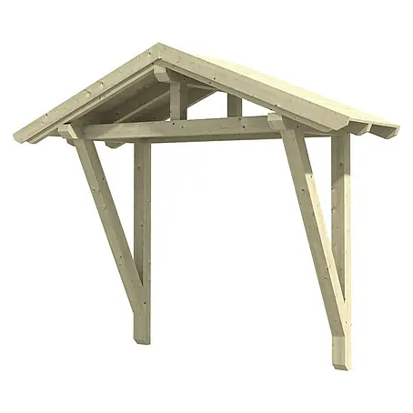 Skan Holz  Vordach Stralsund 2
