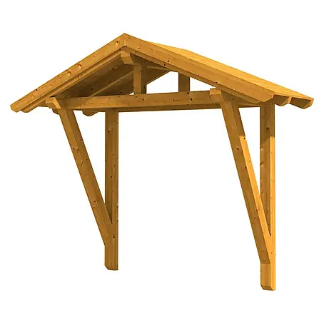 Skan Holz  Vordach Stralsund 2