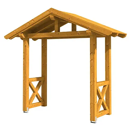 Skan Holz  Vordach Stralsund 4
