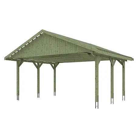 Skan Holz  Doppelcarport Wallgau