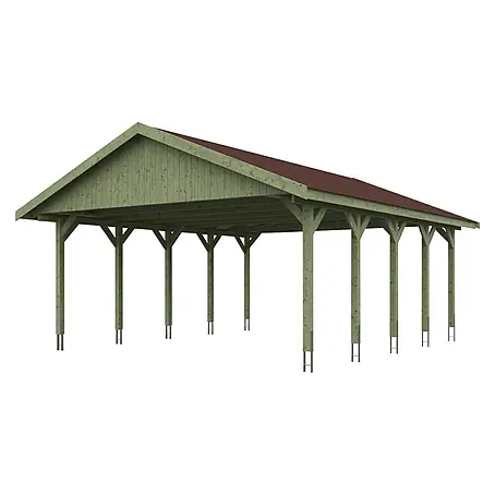 Skan Holz  Doppelcarport Wallgau