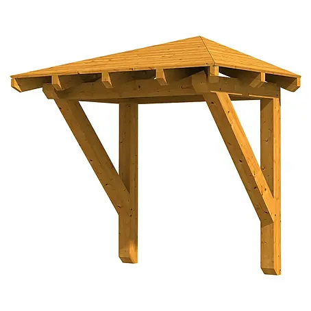 Skan Holz  Vordach Wesel 1