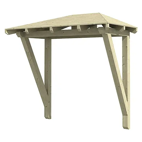 Skan Holz  Vordach Wismar 2