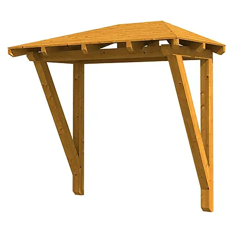 Skan Holz  Vordach Wismar 2