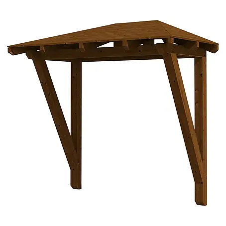 Skan Holz  Vordach Wismar 2
