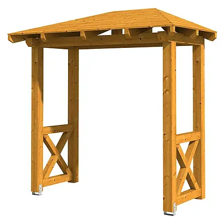 Skan Holz  Vordach Wismar 4