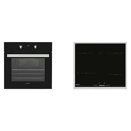 Sharp  Einbauherd-Set SET60DX19B6VX09F