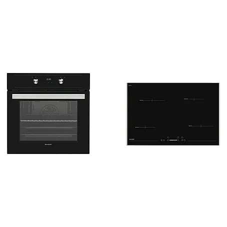 Sharp  Einbauherd-Set SET60DX19B7IX19F
