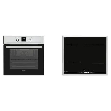 Sharp  Einbauherd-Set SET60DX19I6VX09F