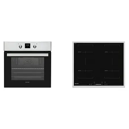 Sharp  Einbauherd-Set SET60DX19I6IX38F