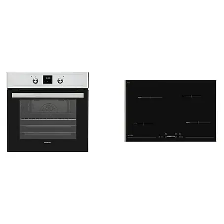 Sharp  Einbauherd-Set SET60DX19I7IX19F