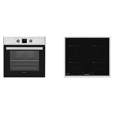 Sharp  Einbauherd-Set SET61DX28I6IX38F