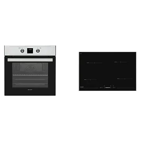 Sharp  Einbauherd-Set SET61DX28I7IX19F