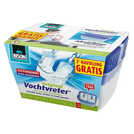 Bison Vochtvreter Luchtontvochtiger 2 x 900 g