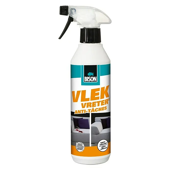 Bison Vlekvreter Vlekkenverwijderaar Spray 500 ml - Fles met sproeikop, 500 ml - Vooraanzicht