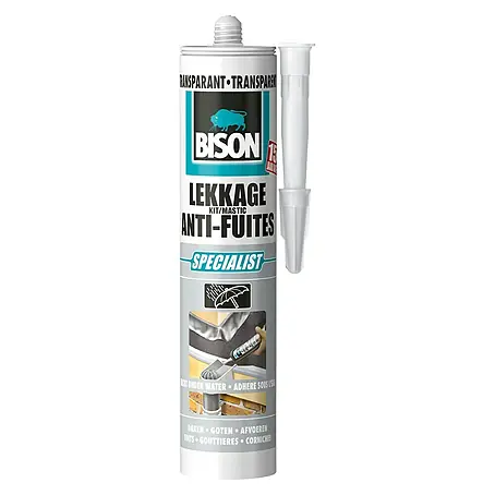 Bison  Afdichtingskit Transparant Koker 300 ml