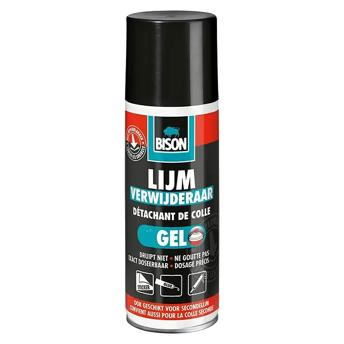 Bison Lijmverwijderaar Spray 200 ml - Gelachtig - Vooraanzicht