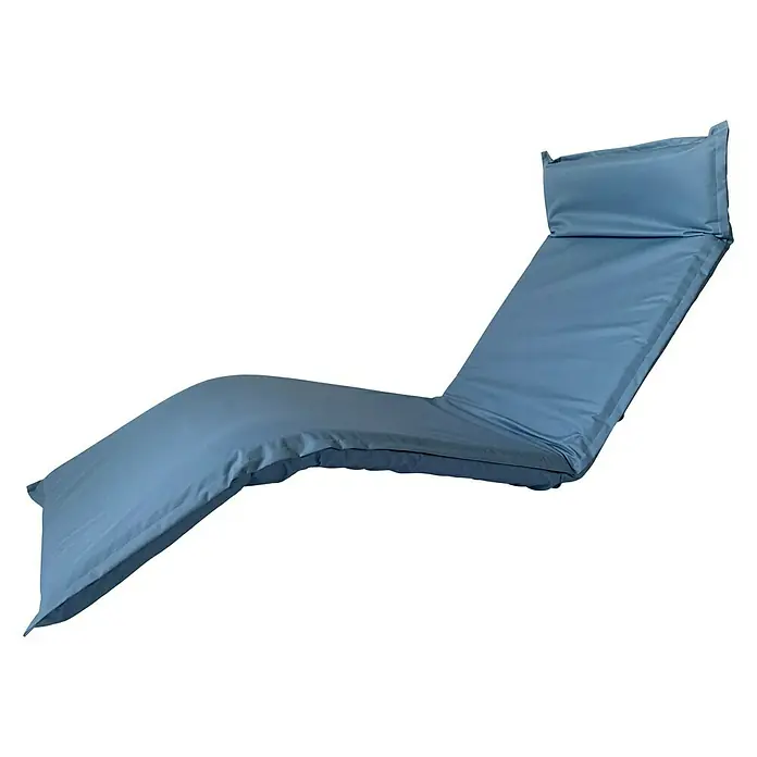 Liegenauflage - Ombre Blue, Länge: 180 cm - Linke Seitenansicht