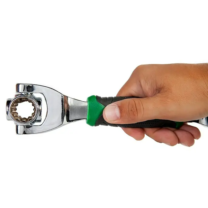Carraca Multi-Tool 360º - Ancho de llave: 8 - 19 mm, Acero - Primer plano