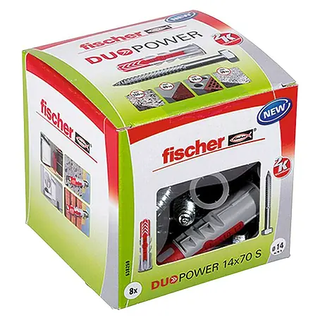 Fischer Duopower Dübel- & Schraubenbox 14x70 S LD