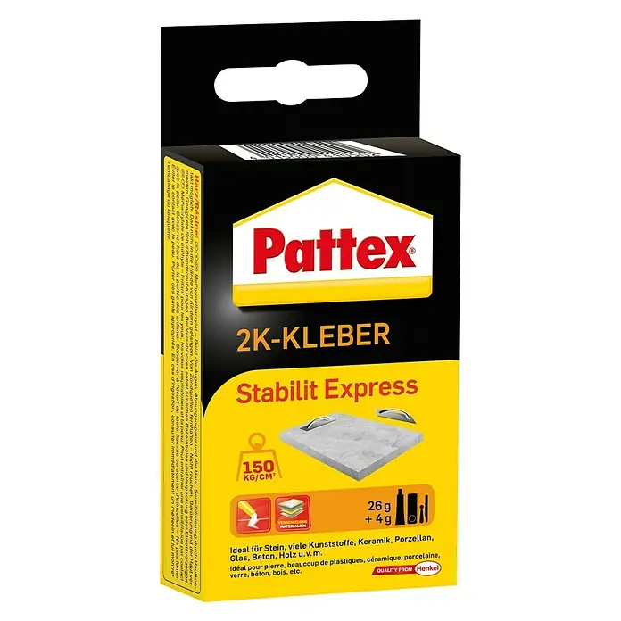 Pattex 2K-Acrylatkleber Stabilit Express - 30 g - Diagonale Ansicht