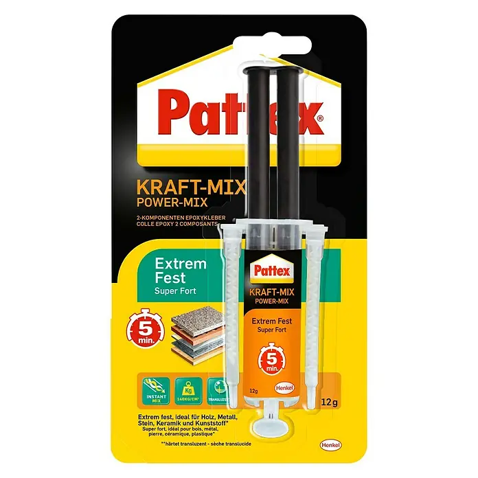Pattex Kraft-Mix Komponenten-Kleber Kraft Mix - 11 ml - Ansicht von oben
