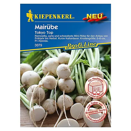 Kiepenkerl Profi-Line Gemüsesamen Mairübe