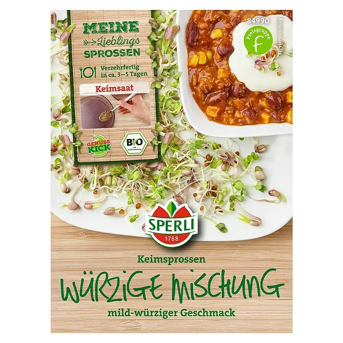 Sperli Saatgut - Würzige Mischung - Draufsicht