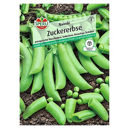 Sperli  Gemüsesamen Zuckererbse Nairobi