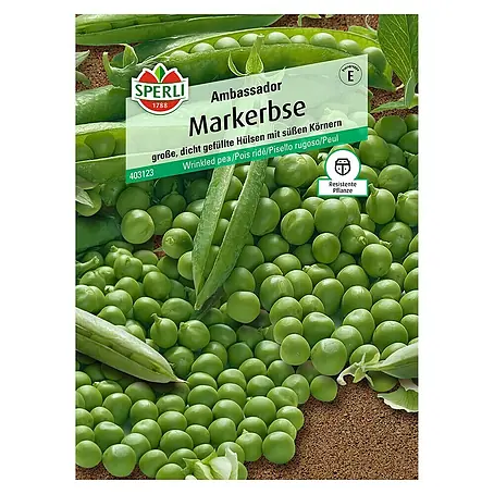 Sperli  Gemüsesamen Markerbse