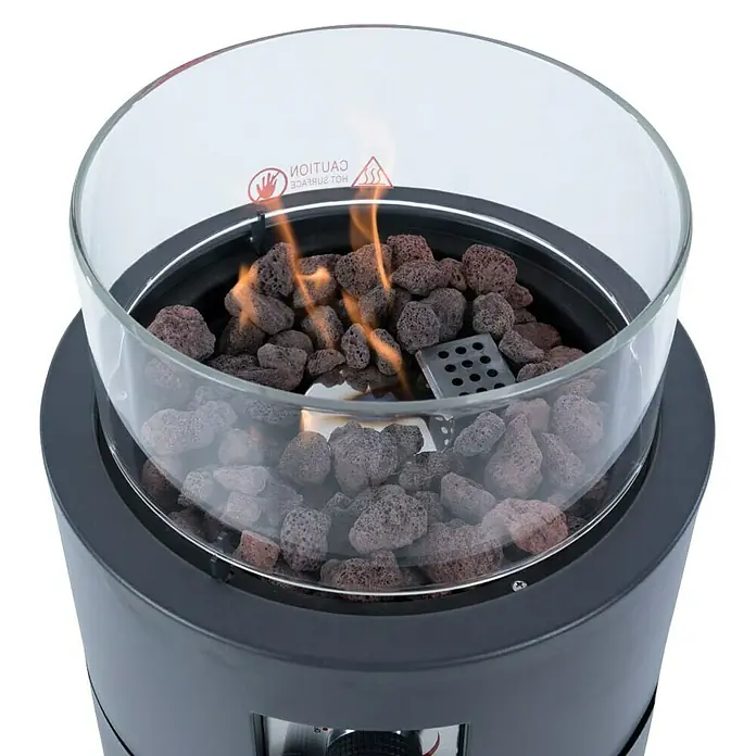Sunred Staande terrasverwarmer Bogo - Grijs, Hoogte: 90 cm - Close-up