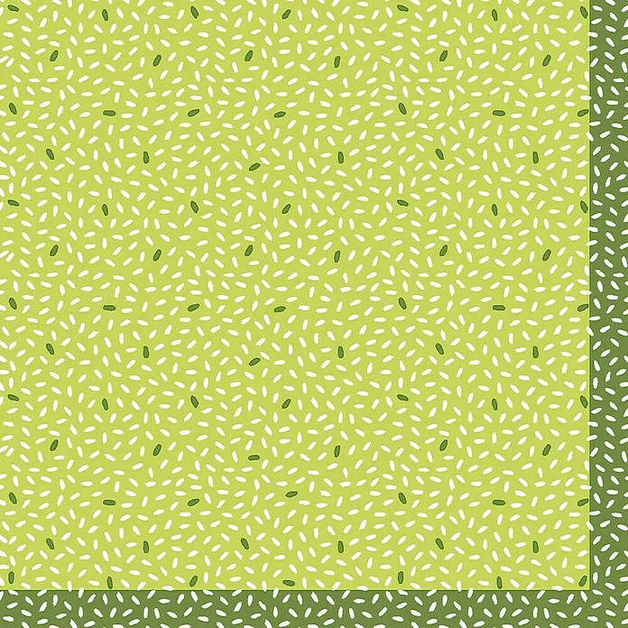 Duni Serviette - 20 Stk., 33 x 33 cm, Rice Green - Draufsicht