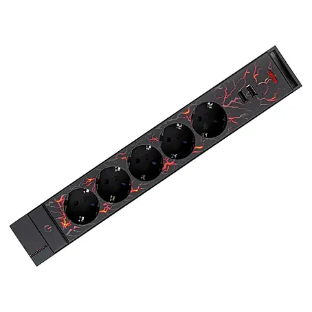 Produžni kabel s utičnicama Gamer