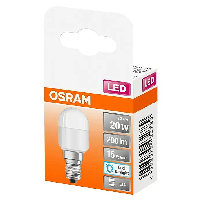 Osram Ledlamp - E14, 1,4 W, Koud wit - Diagonaal zicht