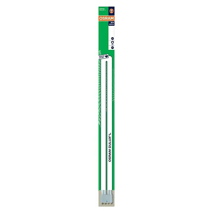 Osram Spaarlamp - 55 W, 2G11, Koud wit - Top-down weergave