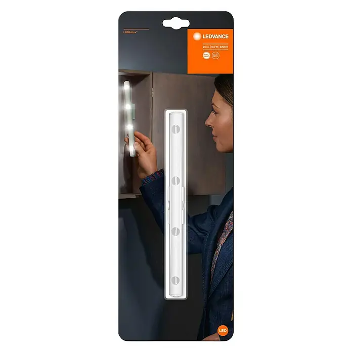 Osram Barra luminosa LED Lumistixx - 0,9 W, Blanco diurno, Funciona con pilas, 1 ud. - Vista descendente