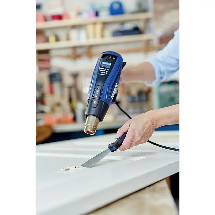 Rapid Heißluftgebläse 2200-LCD - 2.200 W, Temperaturbereich: 50 °C - 650 °C - Anwendungsbeispiel
