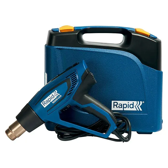 Rapid Puhalo vrućeg zraka 2200-LCD - 2.200 W, Temperaturni raspon: 50 °C - 650 °C - Pogled sprijeda